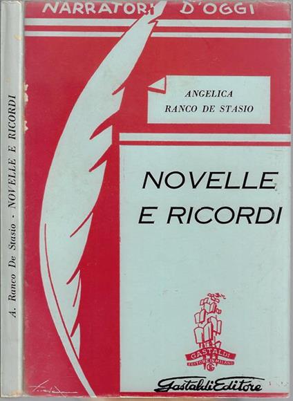 Novelle e ricordi - copertina