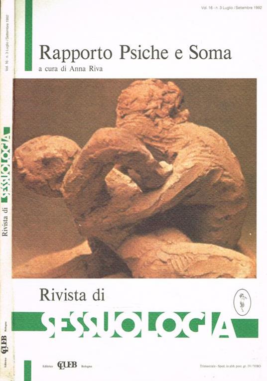 Rivista di sessuologia. Vol.16, n.3, 1992 - copertina