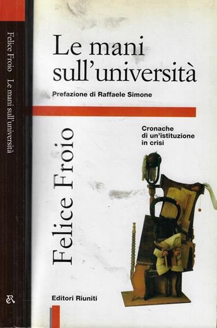 Le mani sull'università - Felice Froio - copertina