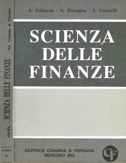 Scienza delle finanze - copertina