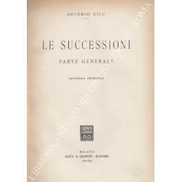 Le successioni. Parte generale - copertina