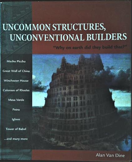 Uncommon Structures...- Van Dine- Black Dog & Leventhal - copertina