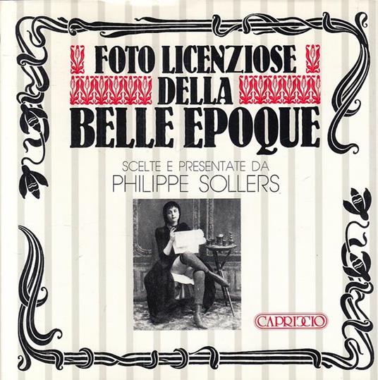 Foto Licenziose Belle Epoque - copertina
