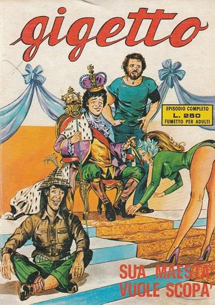 Gigetto N.10 Fumetto Erotico - copertina