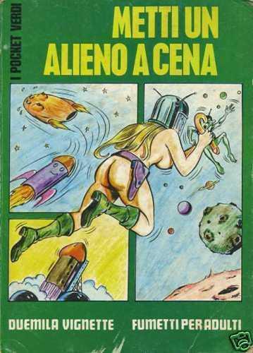 I Pocket Verdi N.1 Metti Un Alieno a Cena Erotico - copertina