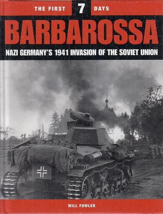 Barbarossa - Will Fowler - copertina