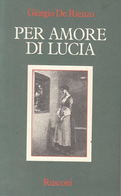 PER AMORE di LUCIA - copertina
