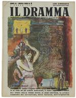 Il DRAMMA N. 8, marzo 1946. Copertina originale di Enzo Fratelli