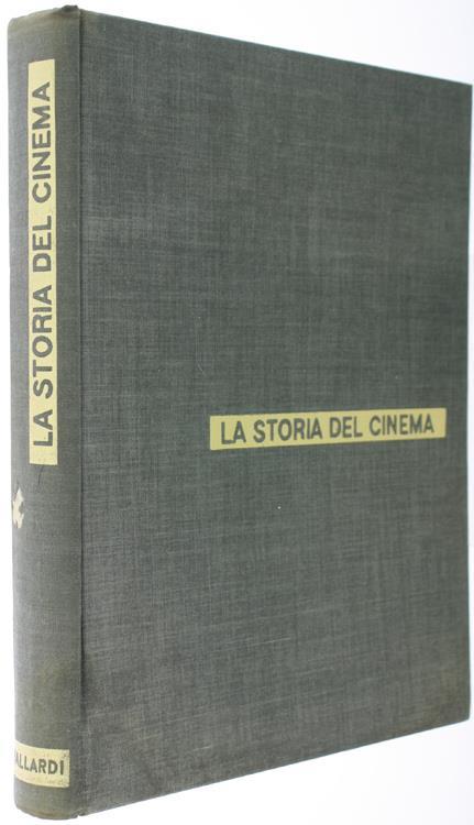 La STORIA DEL CINEMA. Volume quarto: DIZIONARIO DEGLI AUTORI E DEGLI ATTORI - copertina