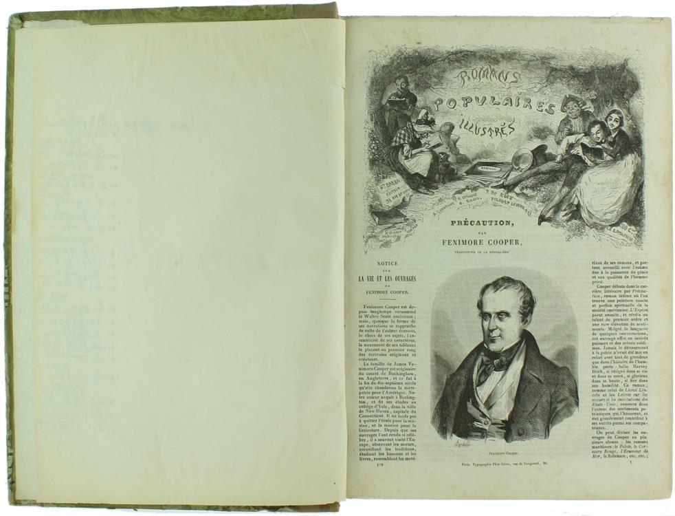 ROMANS POPULAIRES ILLUSTREES (FEUILLETONS).. Traduction de La Bédollière