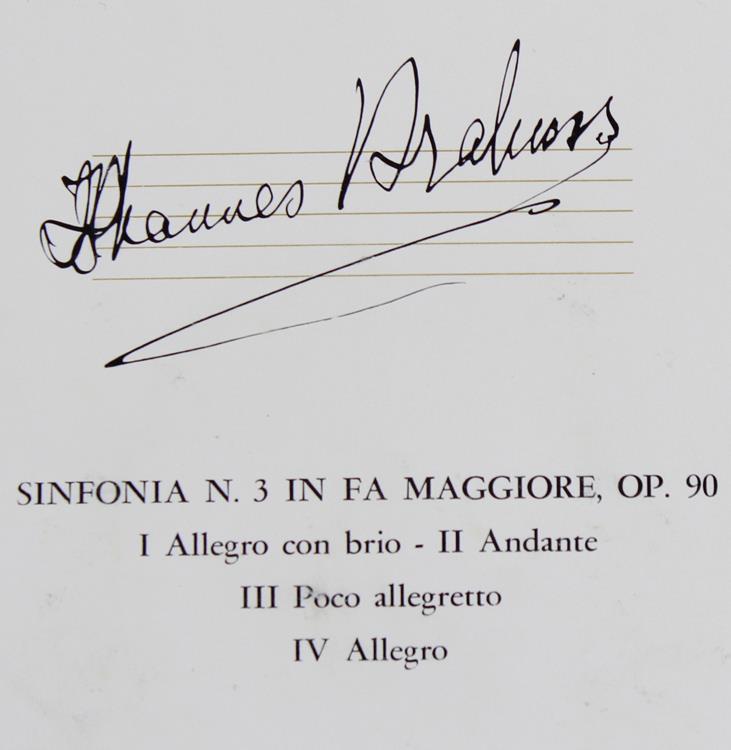JOHANNES BRAHMS. Serie completa Fabbri, 6 dischi 33 giri stereo "Phonogram" + 6 fascicoli (Fabbri - I Grandi Musicisti N. 59 - 60 - 61 - 62 - 63 - 64) - Brahms Johannes