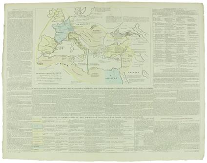GEMAELDE DES ROEMISCHEN REICHS IN SEINER GRÖSSTEN AUSDEHNUNG. Historisch-geographisc-genealogischer Atlas, No. VII - copertina