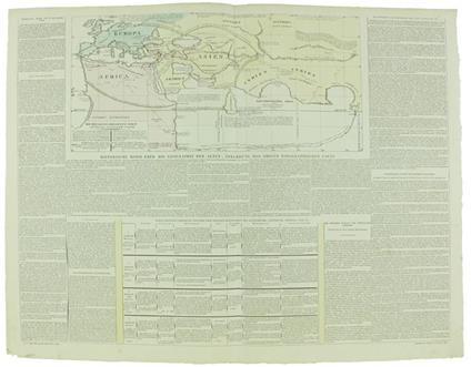 Die DEN ALTEN BEKANNTE WELT nach Marinus v.Tyrus, hergestellt von Gosslein. Historisch-geographisc-genealogischer Atlas, No. V - copertina