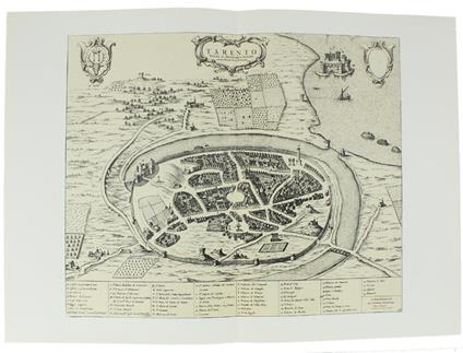 TARENTO VILLE DU ROYAUME DE NAPLES SITUEE DANS LA TERRE D'OTRANTE. - copertina