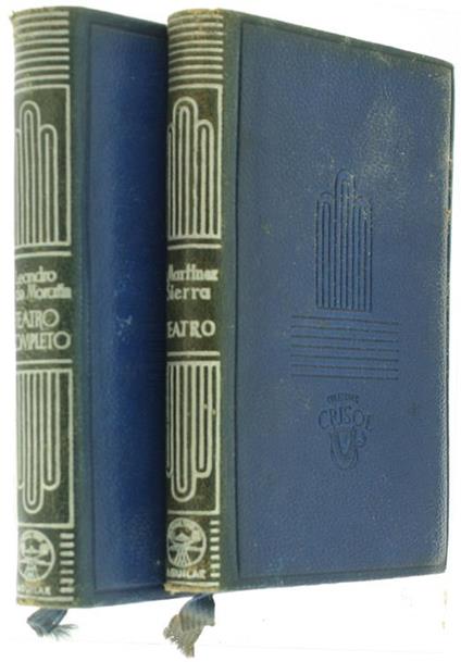 DOS LIBROS DE TEATRO DE LA COLLECCION "CRISOL" - copertina