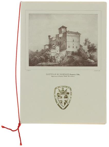 MENU: 60° Capitolo dell'Ordine dei Cavalieri del Tartufo e dei vini di Alba. Castello di Grinzane Cavour, 16 Aprile 1978 - copertina