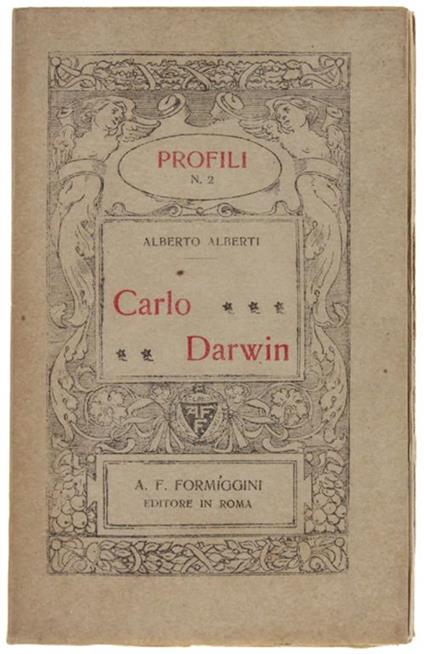 CARLO DARWIN - Alberto Alberti - copertina