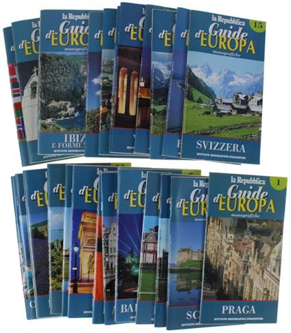 GUIDE D'EUROPA MONOGRAFICHE. [raccolta completa] - Autori vari - copertina