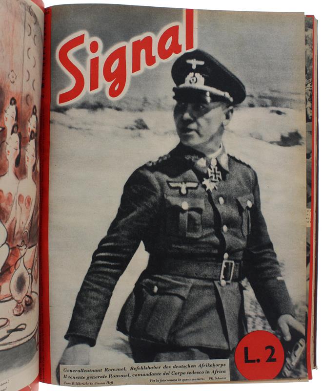 SIGNAL. Edizione italiana. (Prima annata rilegata, N. 1/1941 - N.23-24 /1942)