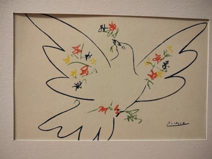 CARTOLINA LA COLOMBE DU FESTIVAL DE LA JEUNESSE - Pablo Picasso - copertina