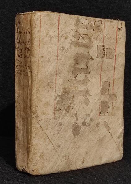 Horatii Flacci - Venusini Poemata Omnia - Mediolani Caroli Quinti - 1746 - Q. Flacco Orazio - copertina