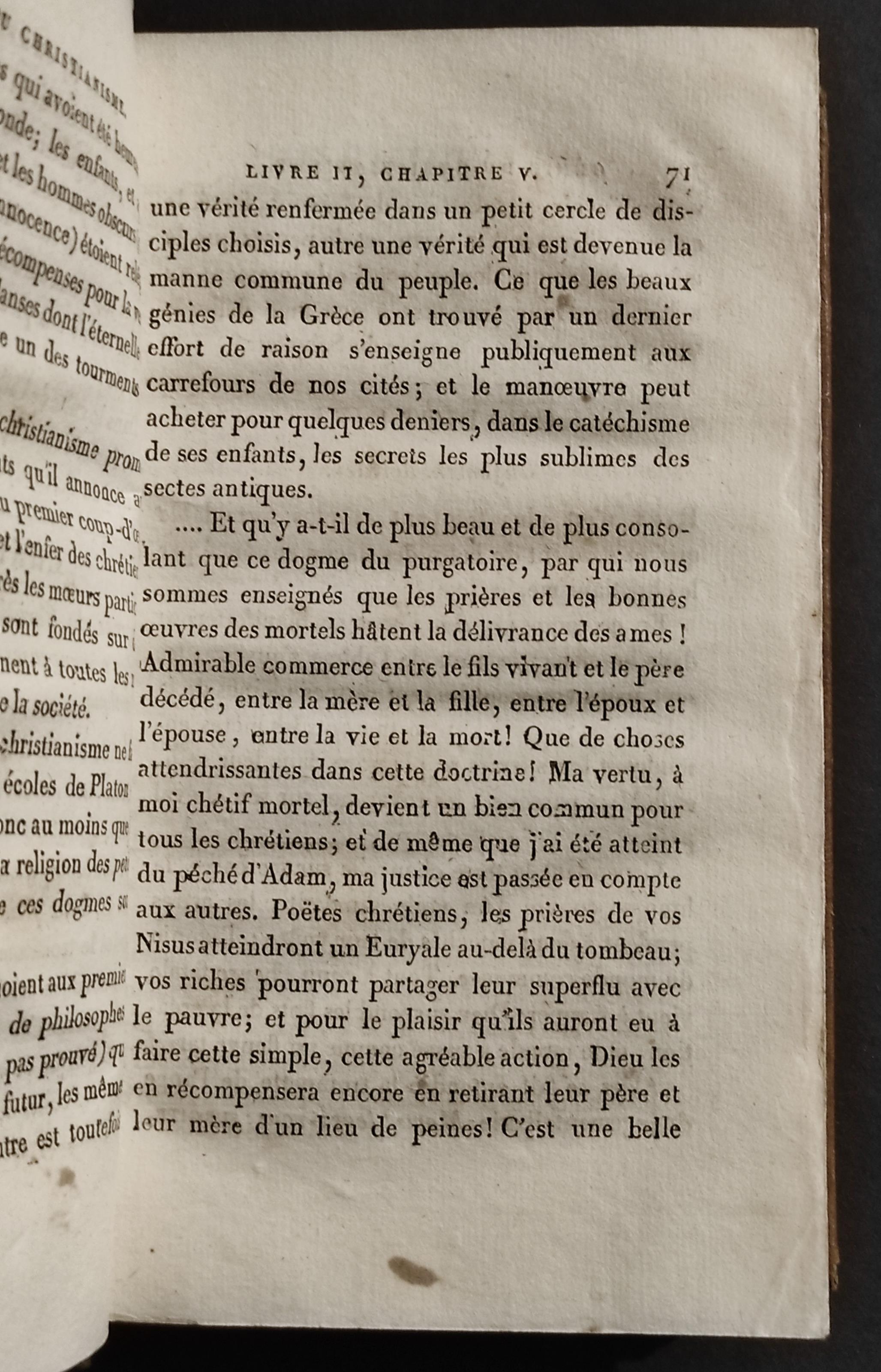 Génie du Christianisme - F.A. de Chateaubriand - Rusand - 1827 - 2 Vol