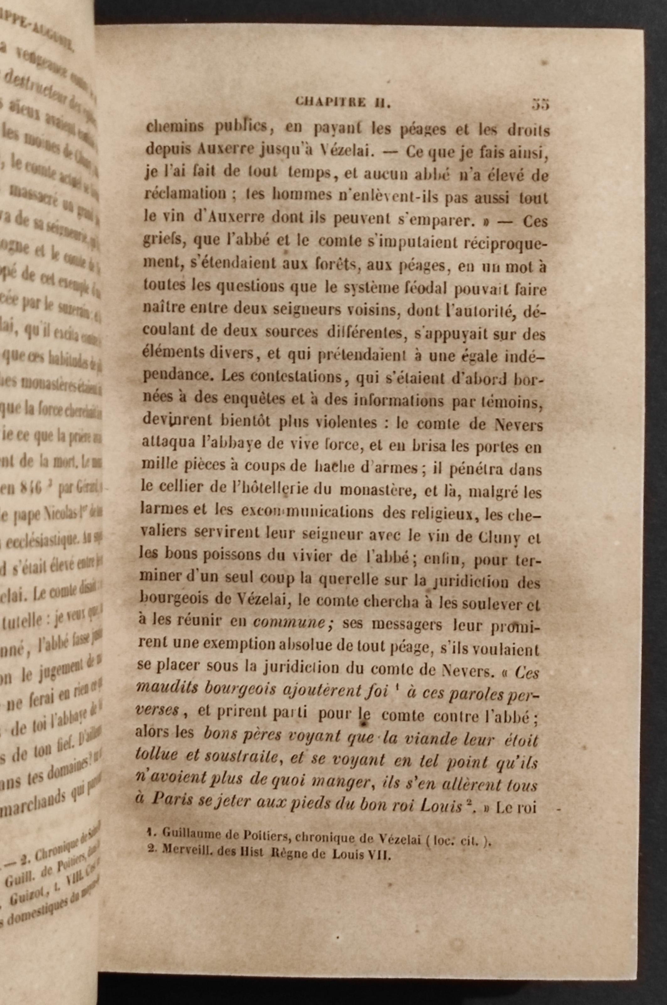 Histoire de Philippe-Auguste - M. Capefigue - Ed. Charpentier - 1842 - 2 Vol