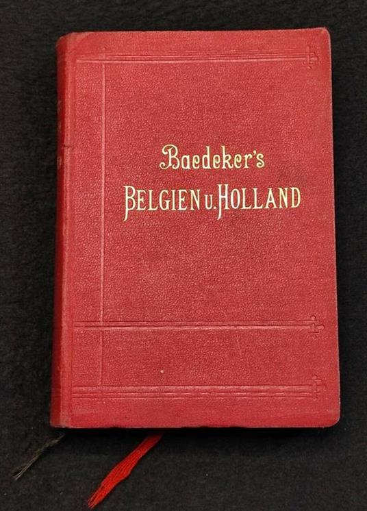 Baedeker's - Belgien Und Holland - Baedeker - 1904 - Karl Baedeker - copertina