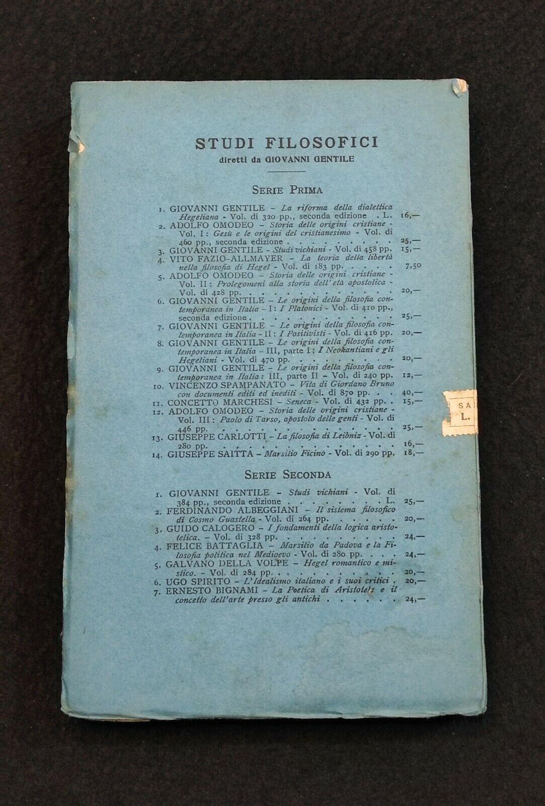 La Poetica di Aristotele - E. Bignami - Le Monnier - 1932