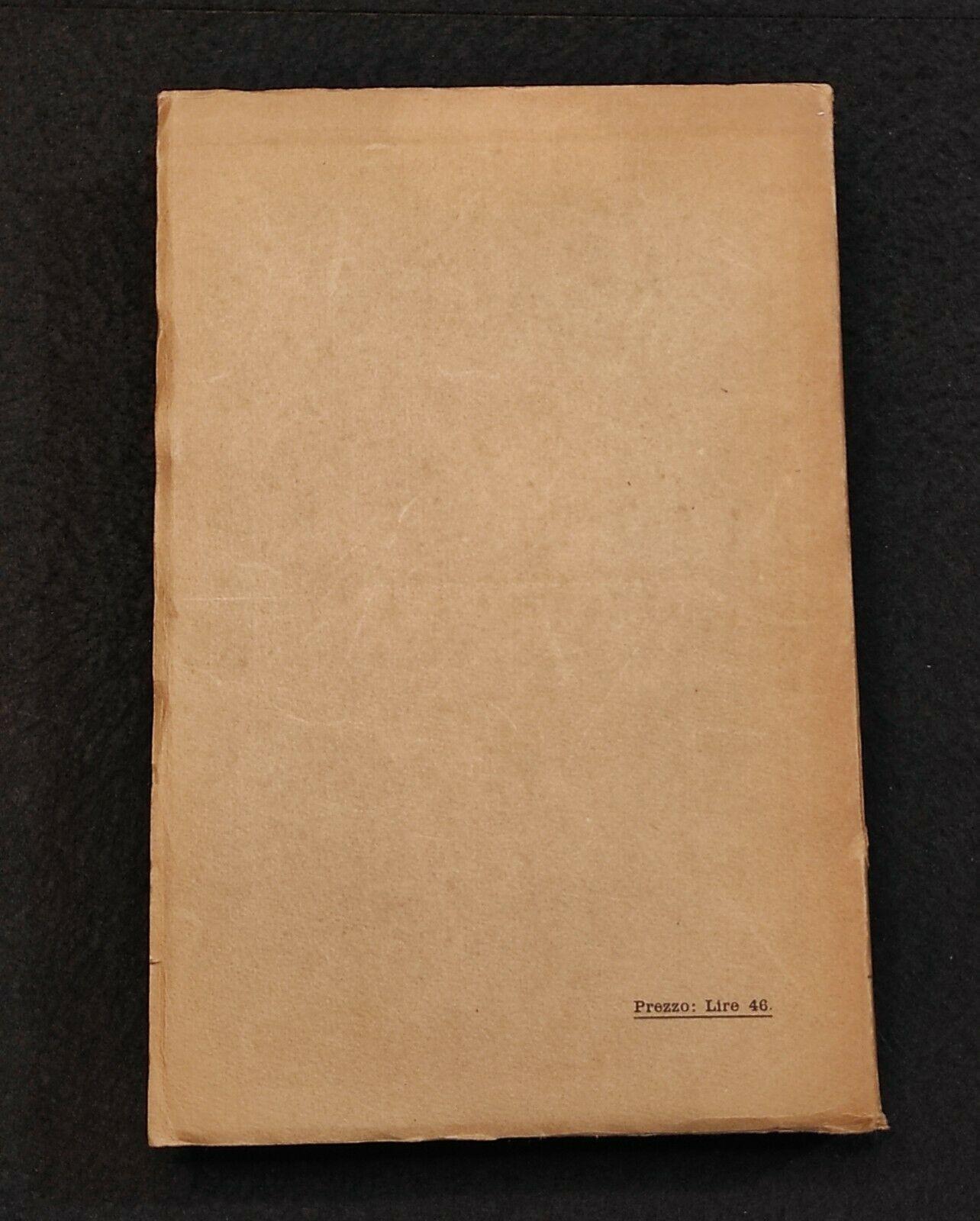 Virgilio Minore - A. Rostagni - Chiantore - 1933