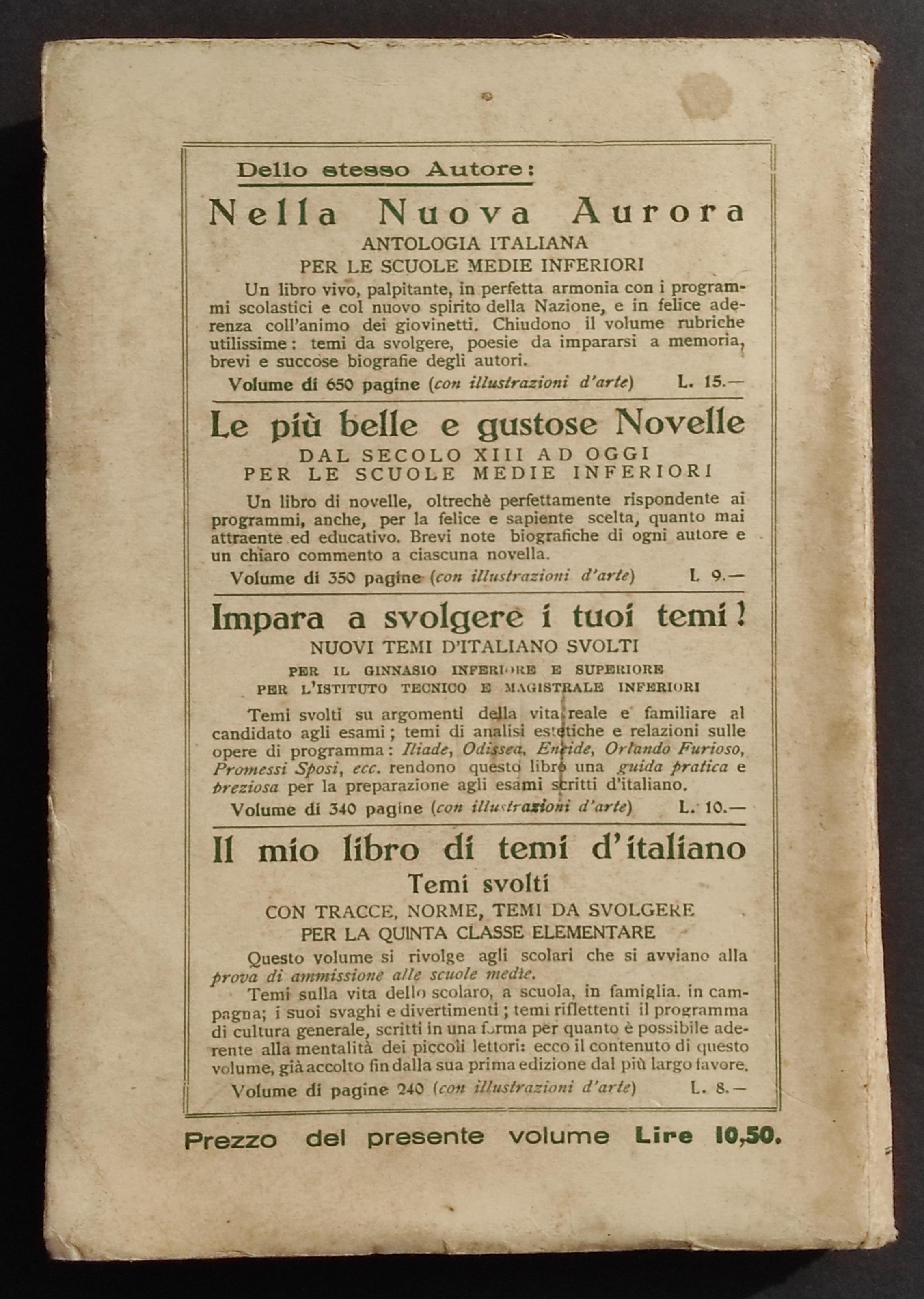 Numi Battaglie Eroi - L'Iliade di Omero - C. Paperini - Ed. SEI - 1934