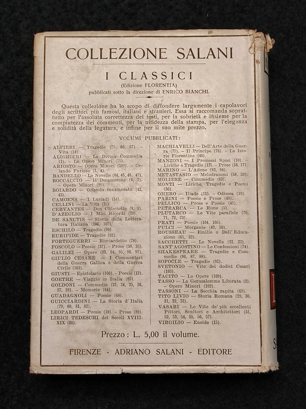 Tito Livio - Storia Romana - Salani - 1935 - Vol III