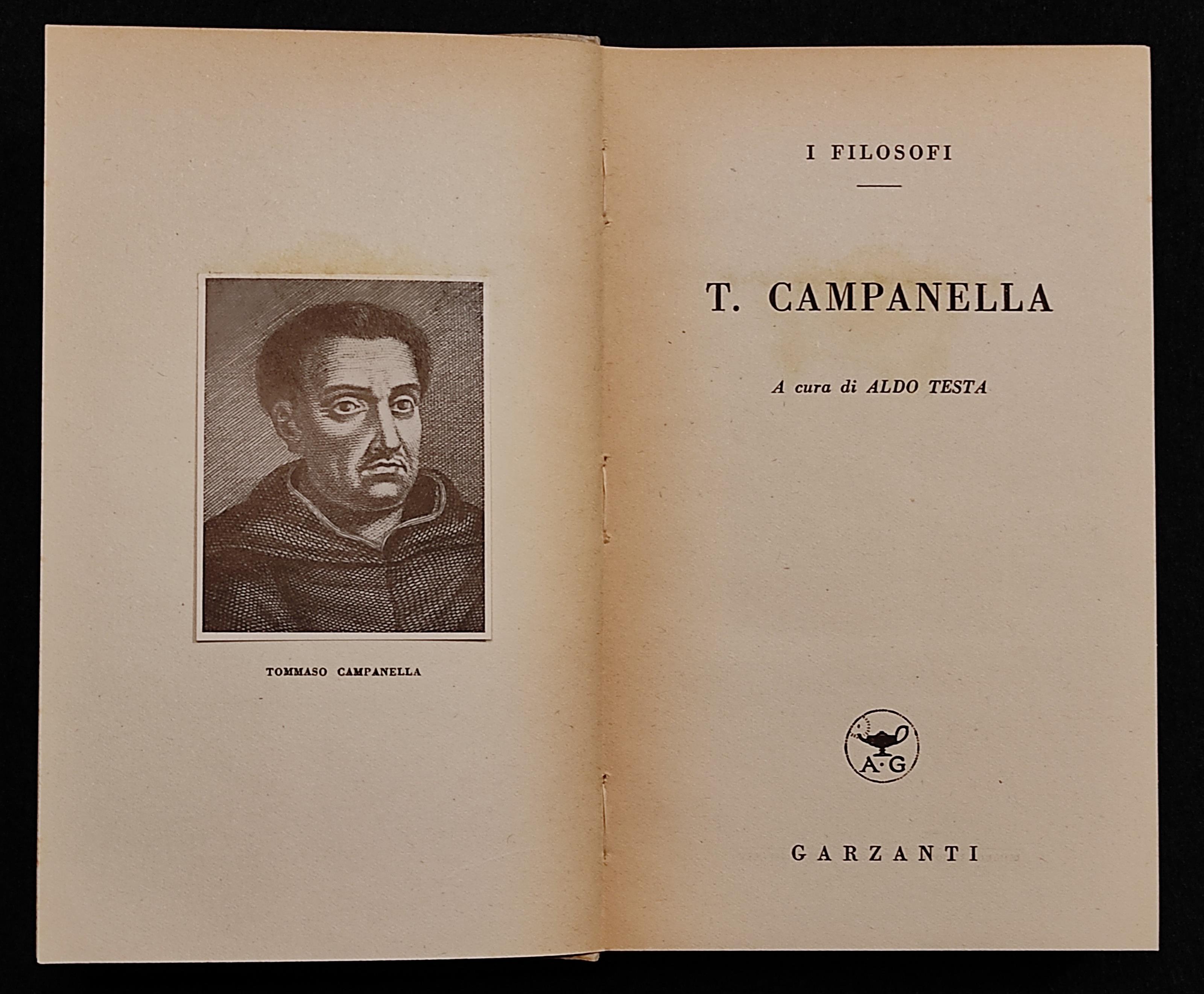 Campanella - Aldo Testa - Garzanti - 1941