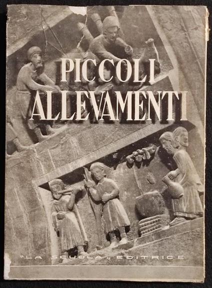 Piccoli Allevamenti - T. M. Bettini - La Scuola Ed. - 1942 - copertina