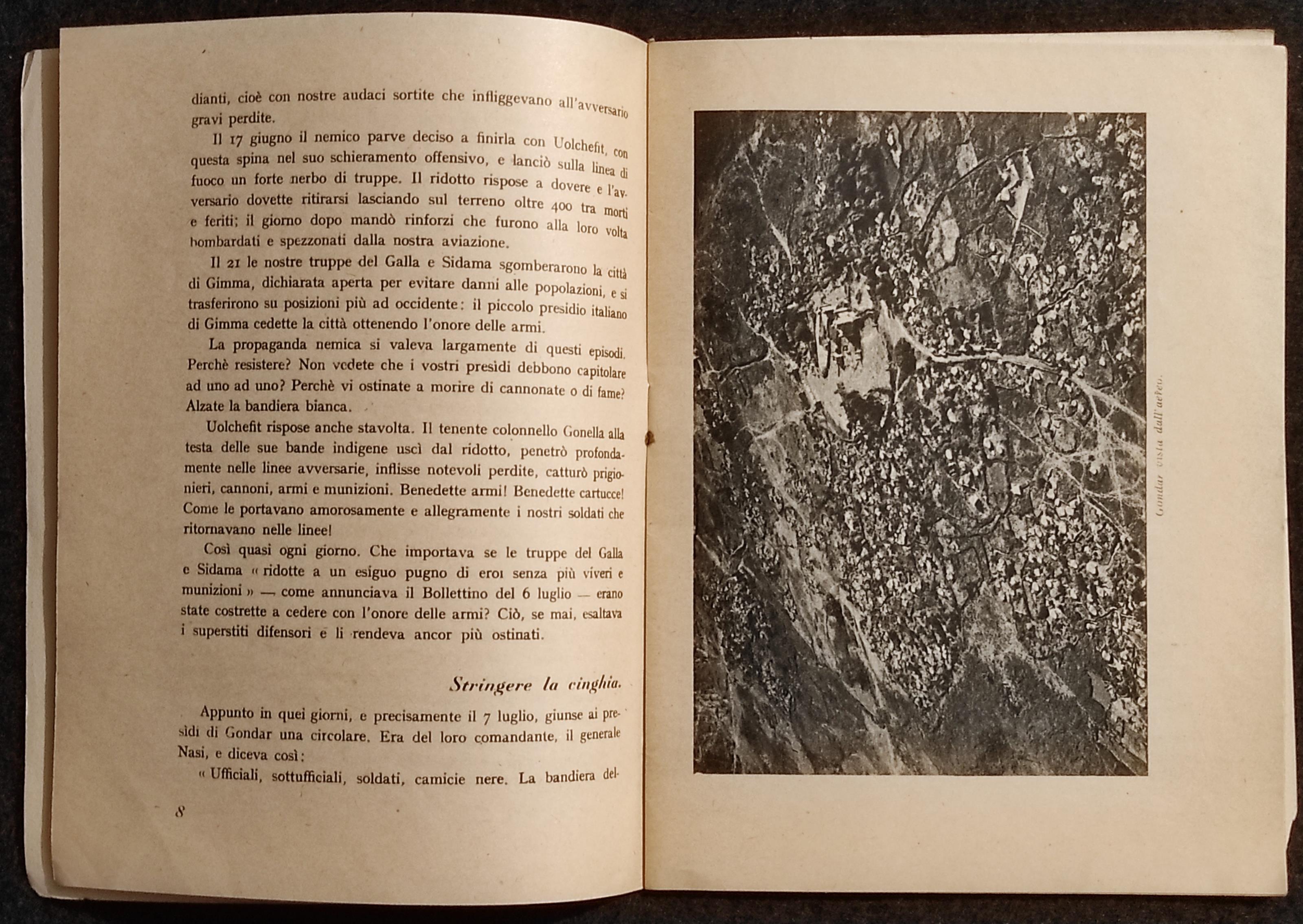 Gondar - Epopea dell'Impero - Ed. Marte - 1942