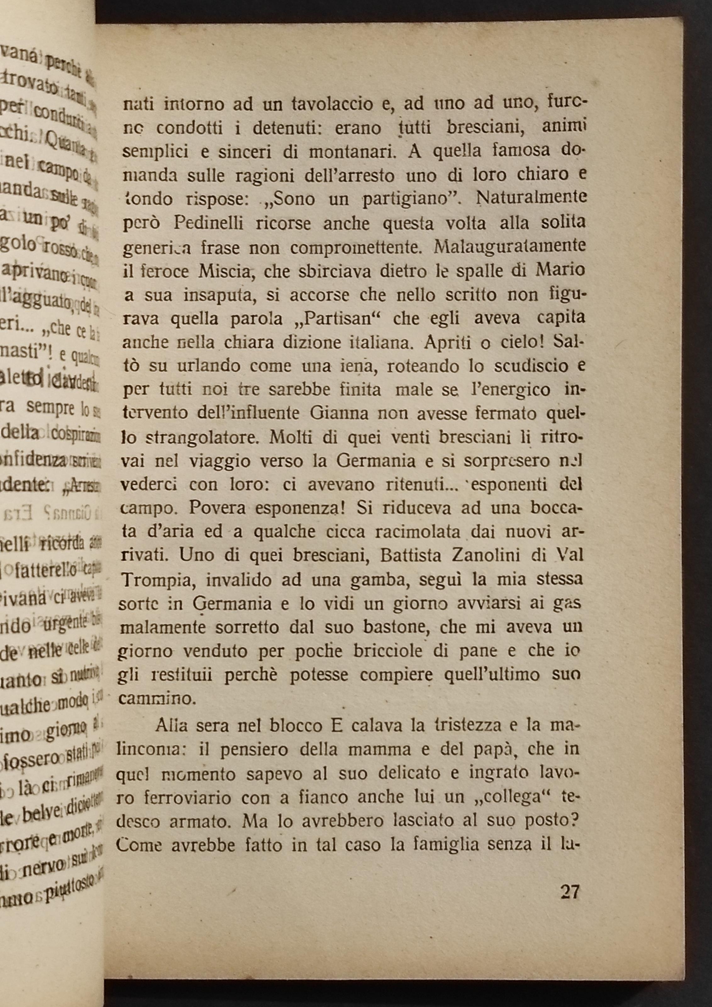 Sotto gli Occhi della Morte da Bolzano a Mathausen - A. Pantozzi - 1946