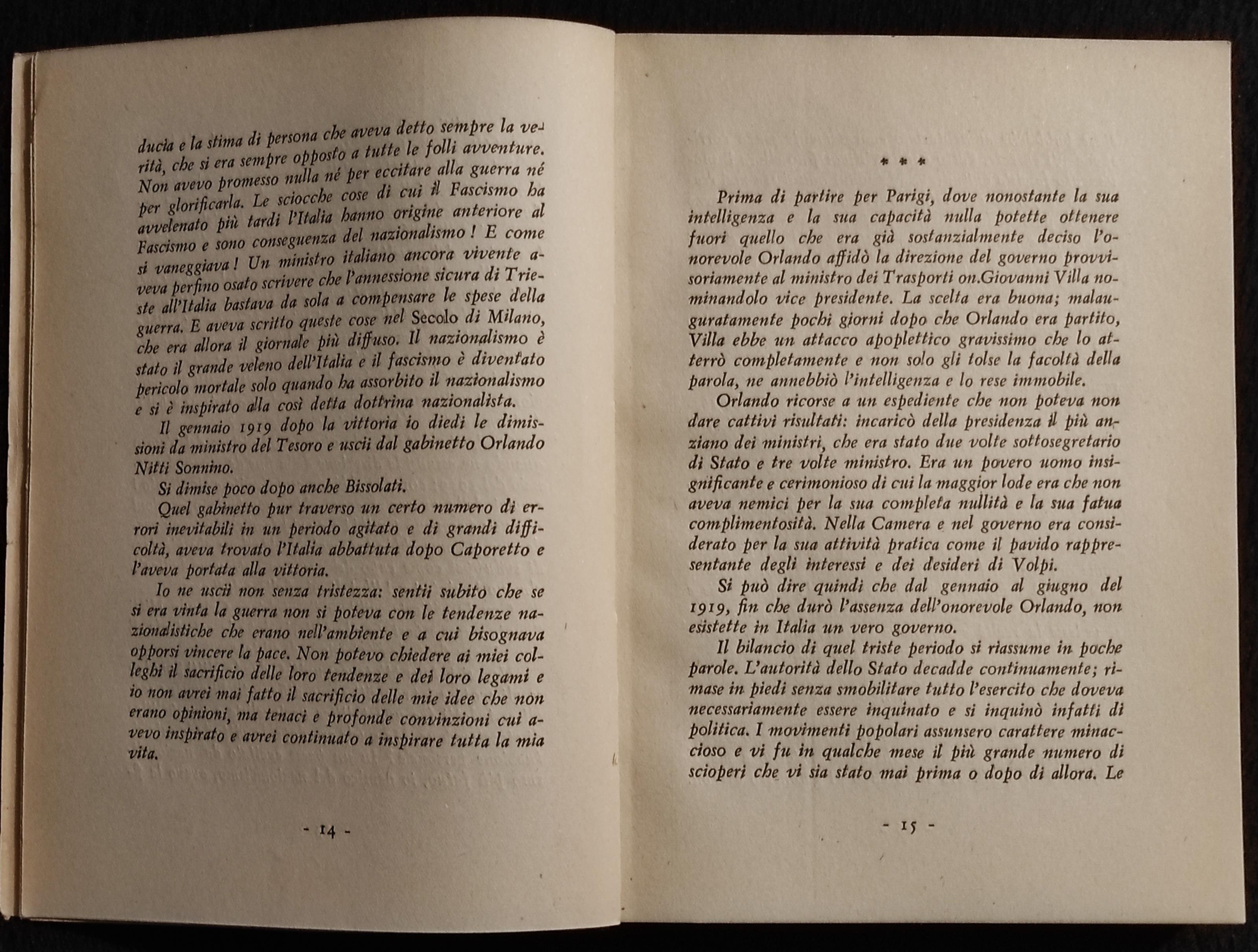 Eredità di Guerra - E. Flores - Ed. di Politica - 1947