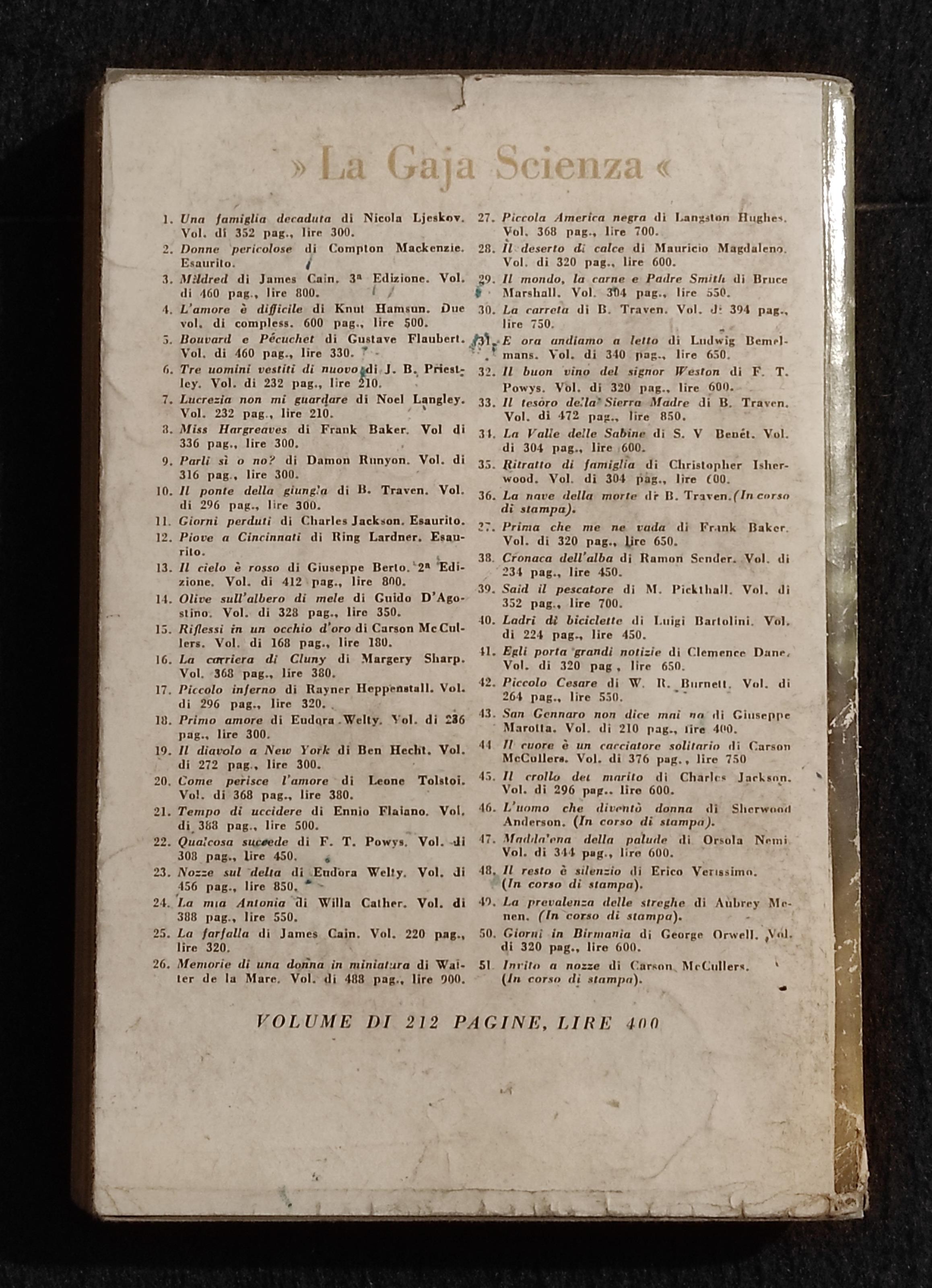 Amori d'Oriente - G. Comisso - Ed. Longanesi & C. - 1949