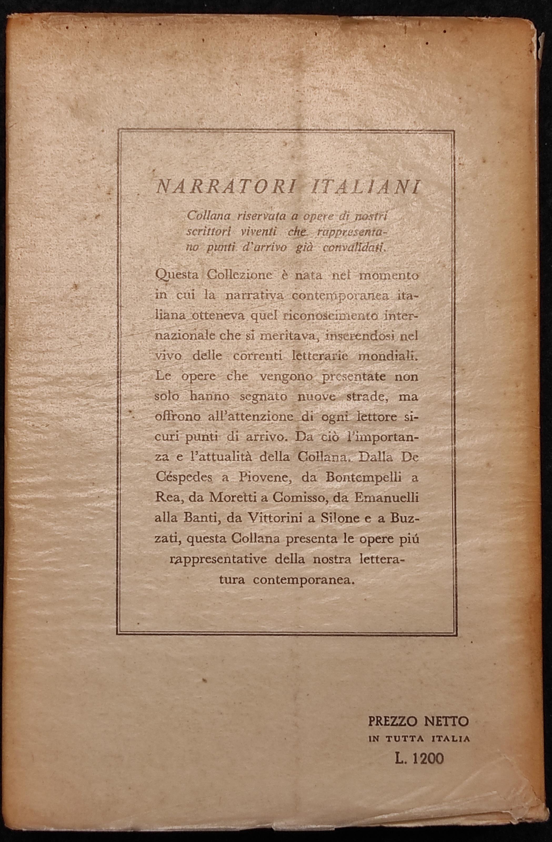 Scritti Letterari e Critici - S. Slataper - Mondadori - 1956