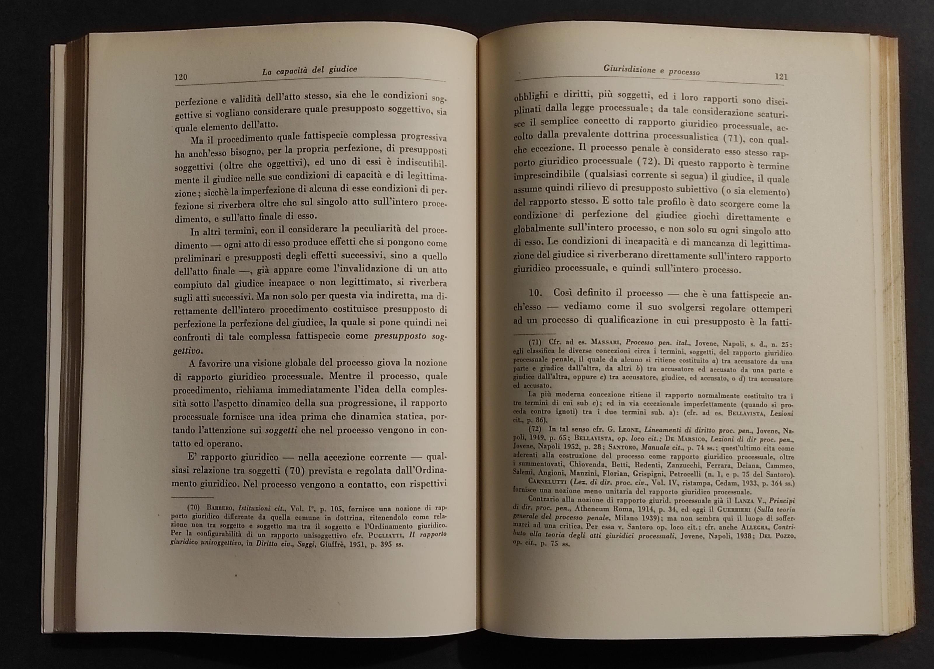 La Capacità del Giudice - C. Faranda - Ed. Giuffrè - 1958