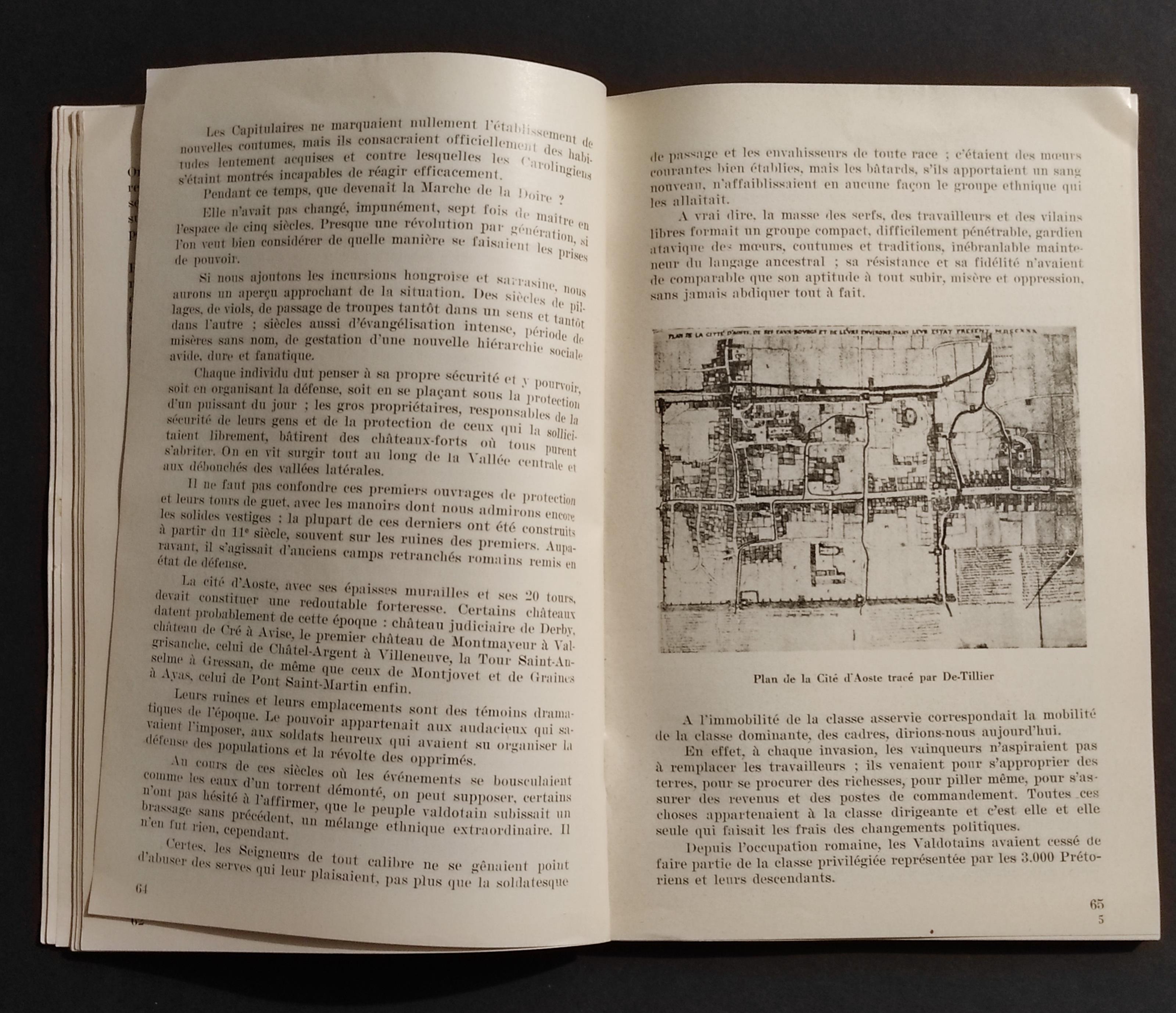 Histoire des Valdotains des Origines a 1416 - R. Cuaz - 1961