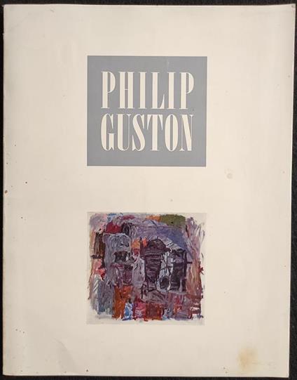 Philip Guston - The Solomon R. Guggenheim Museum New York - 1962 - copertina