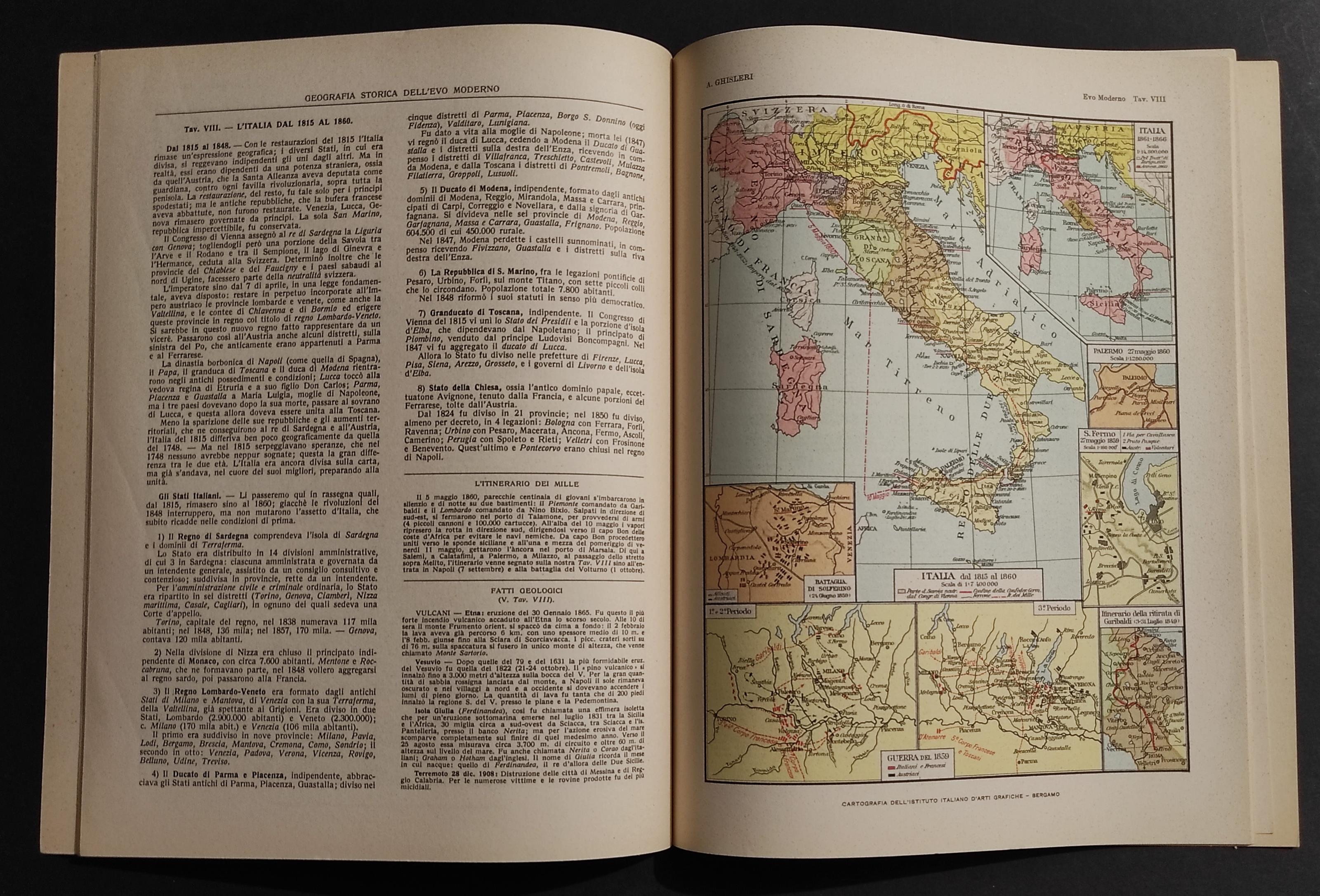 Atlantino Storico per le Scuole Medie - Evo Moderno - A. Ghisleri - 1963