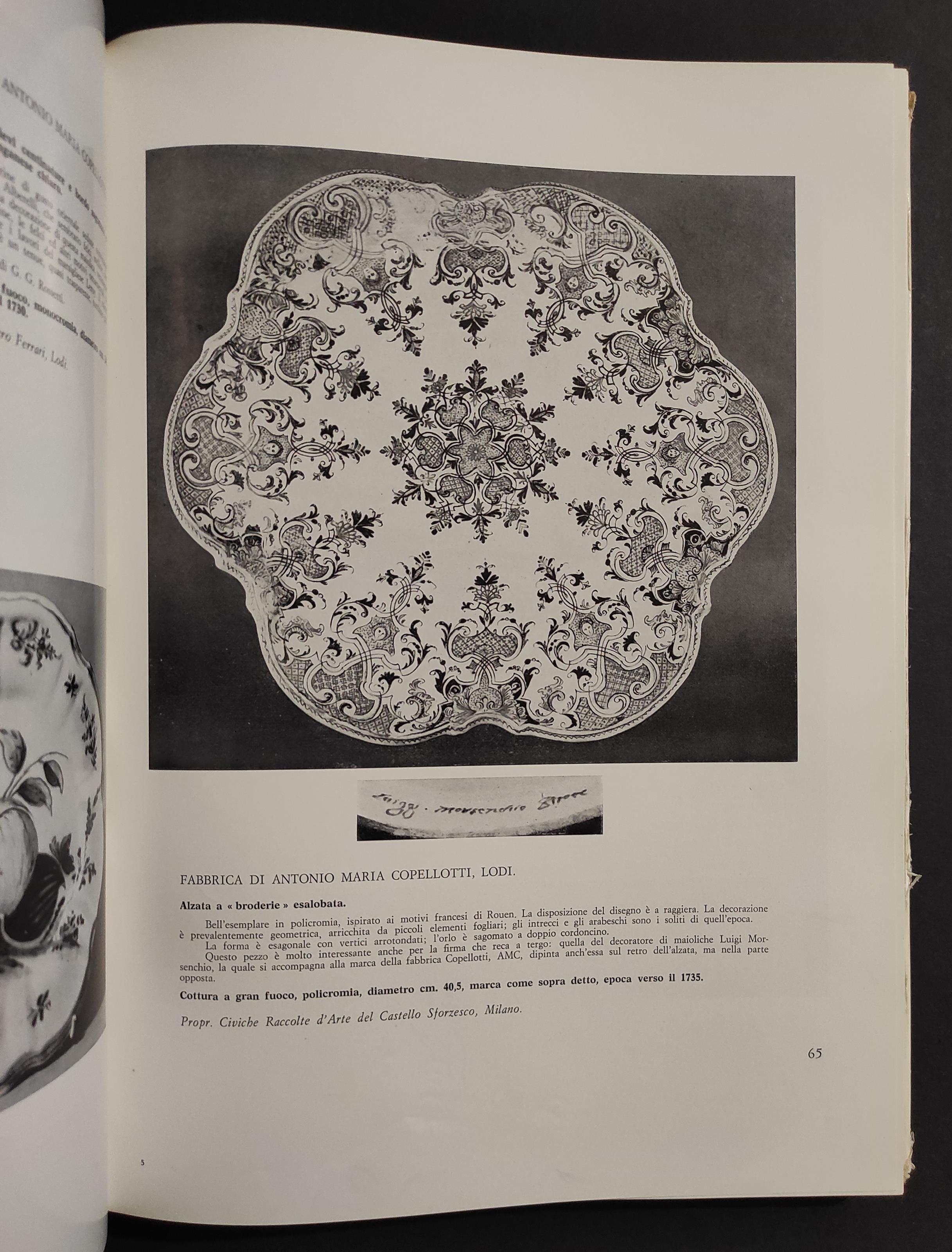 La Ceramica Lodigiana - Ed. Gorlich - 1964