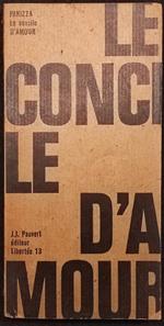La Concile d'Amour - O. Panizza - Ed. J.J. Pauvert - 1964