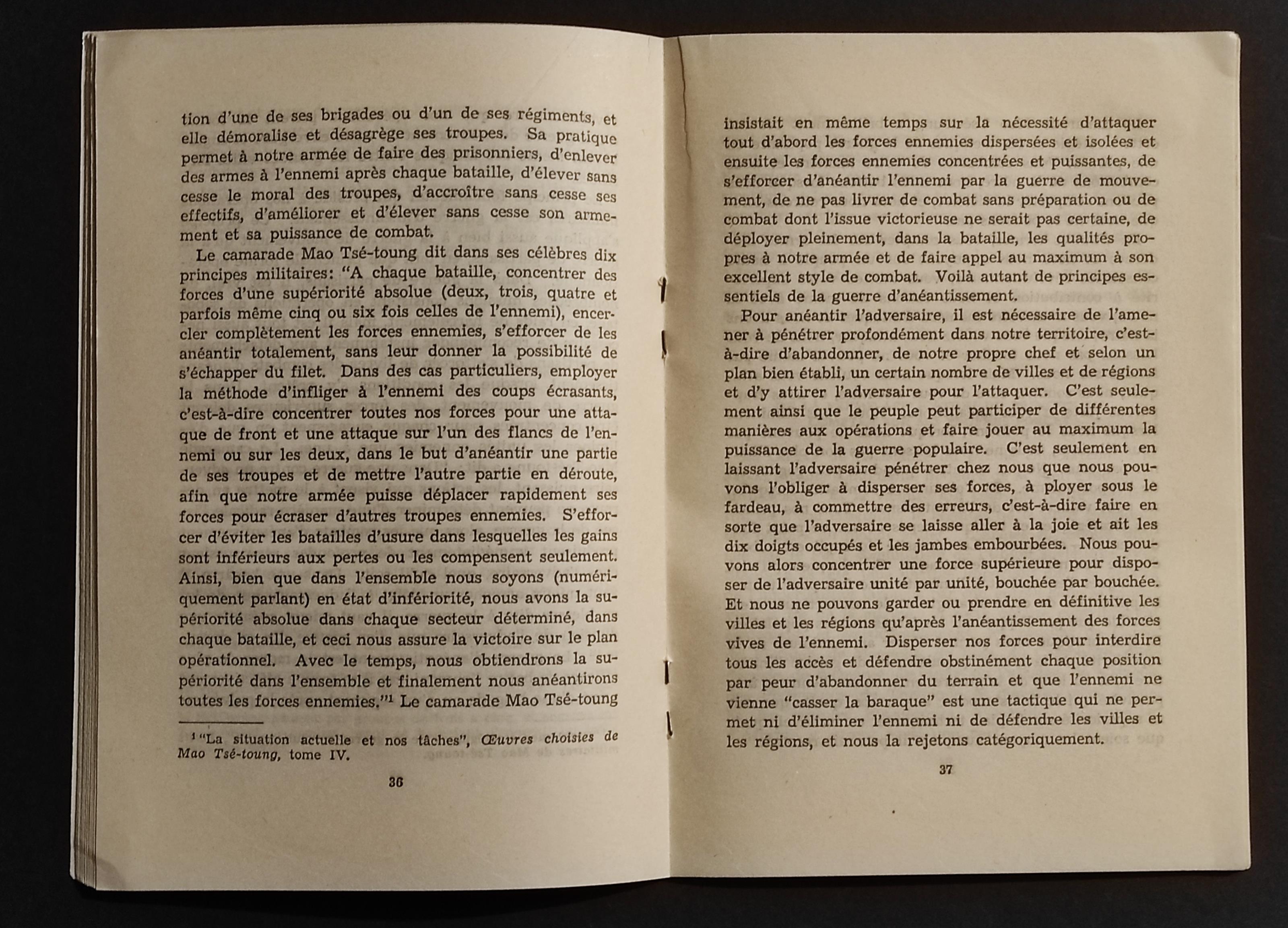 Vive la Victorieuse Guerre du Peuple! - Lin Piao - 1965