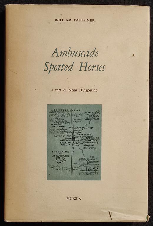 Ambuscade Spotted Horses - W. Faulkner - Ed. Mursia - 1965 - William Faulkner - copertina