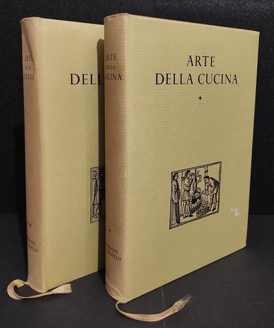 Arte della Cucina - E. Faccioli - Ed. Il Polifilo - 1966 - 2 Vol - Emilio Faccioli - copertina