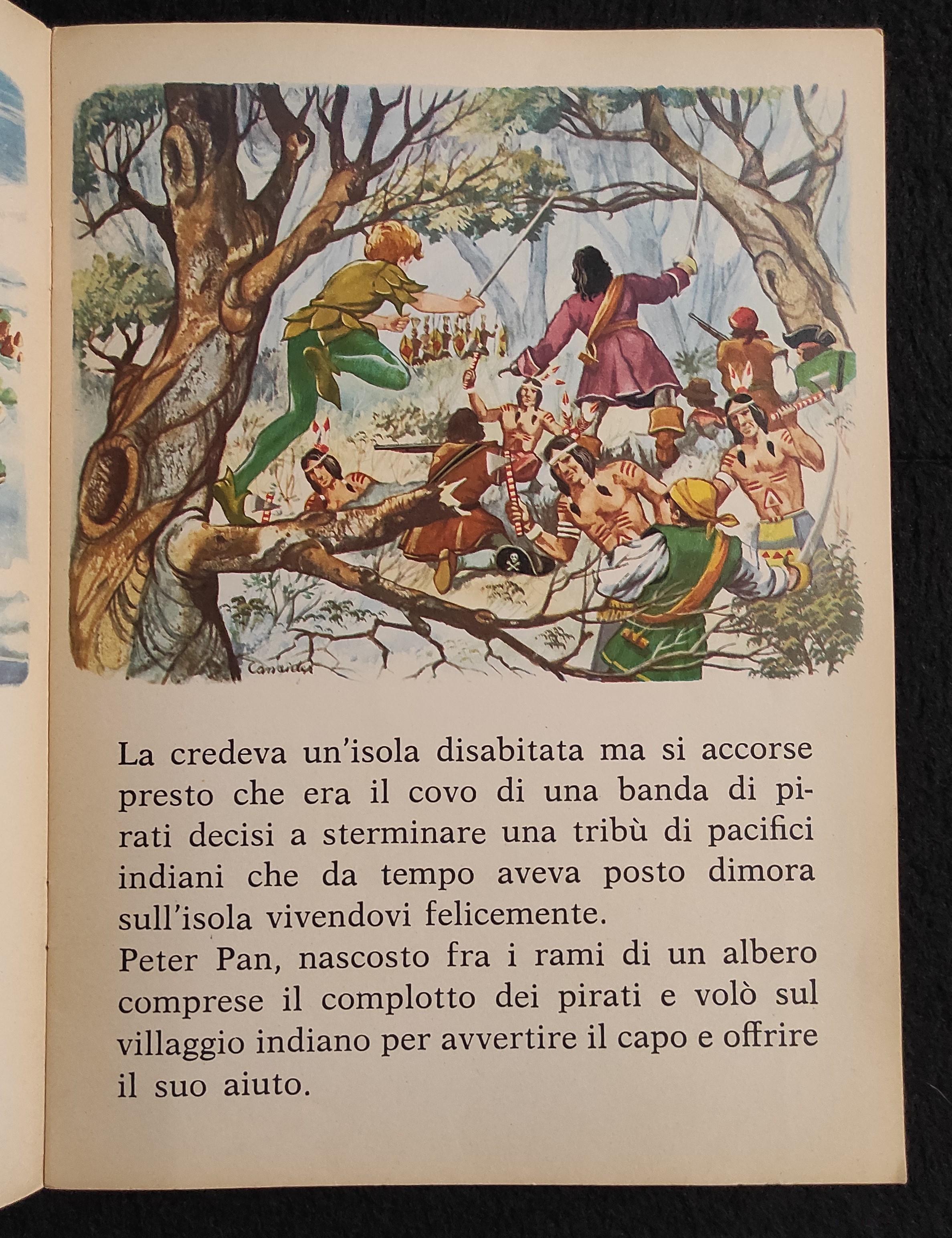 Peter Pan - Favola di Barrie - Ed. Giuseppe Malipiero - 1968