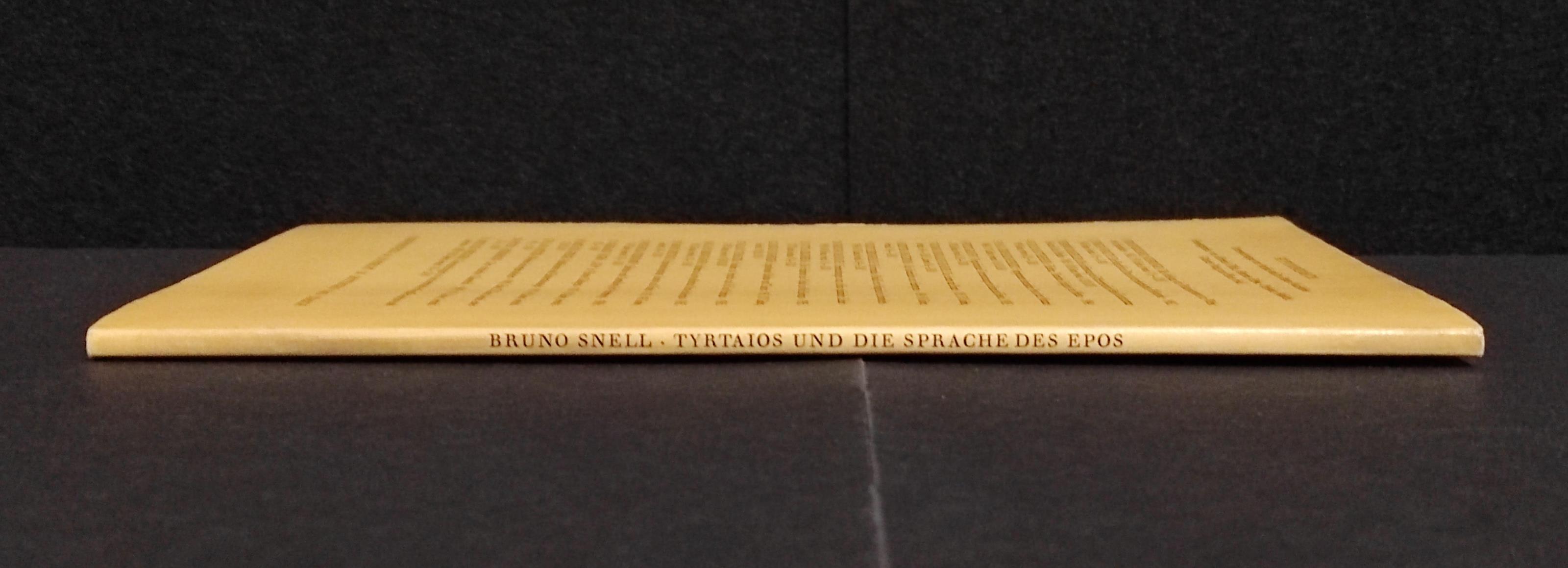Hypomnemata - Untersuchungen Zur Antike - B. Snell - 1969 - Heft 22